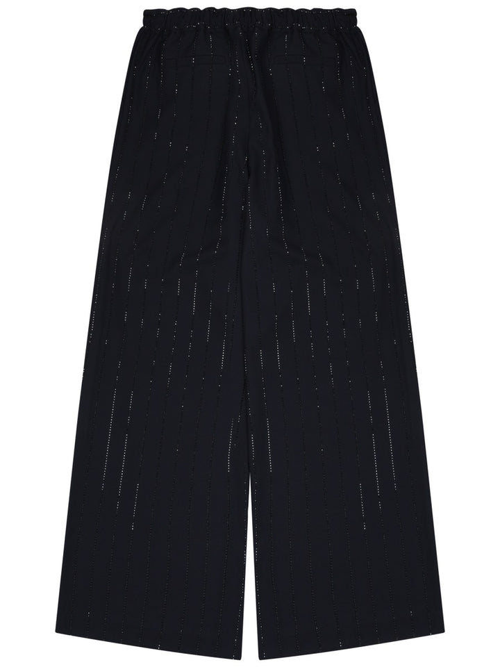 Self-Portrait Pants - Blue | 6bd858004efe0b29df539be863ecbc41f8f89178