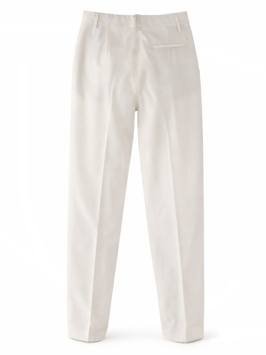 Fabiana Filippi Pants - Ivory | bf0a9c58aac0846a4fd0b5f4638f00a28e719a6e