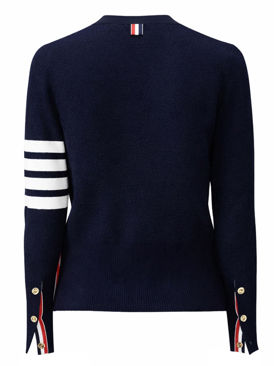 Thom Browne Sweaters - Blue | ccc785081f449a8106d4484c278f3f997809d836