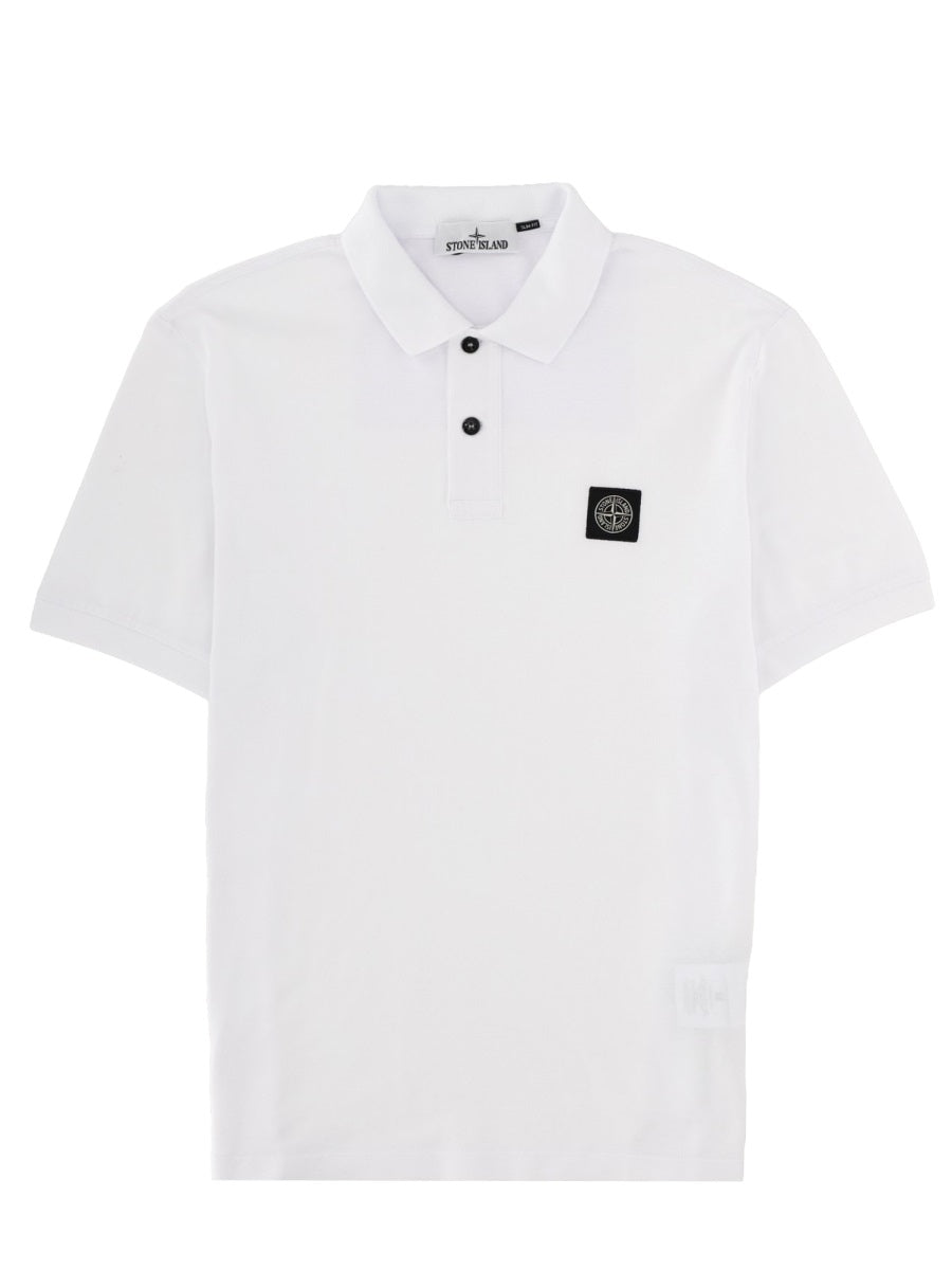 Stone Island Polo - White | ac09c637ee28c737997de474f33d7faf981eb09d