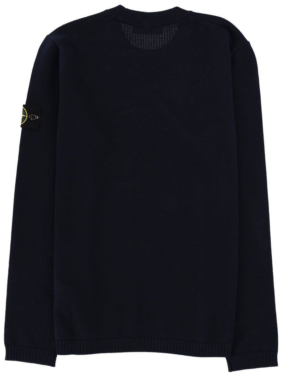 Stone Island Sweaters - Blue | 52fd43d907116fa18fb14916cc819d4ac99fda70