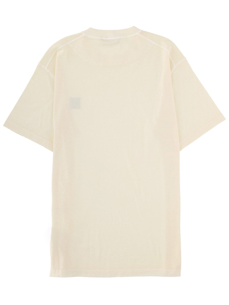 Stone Island T shirts - Ivory | 0d5ce53fda2752d1d5a1a4b6c16ba080e10fcf59