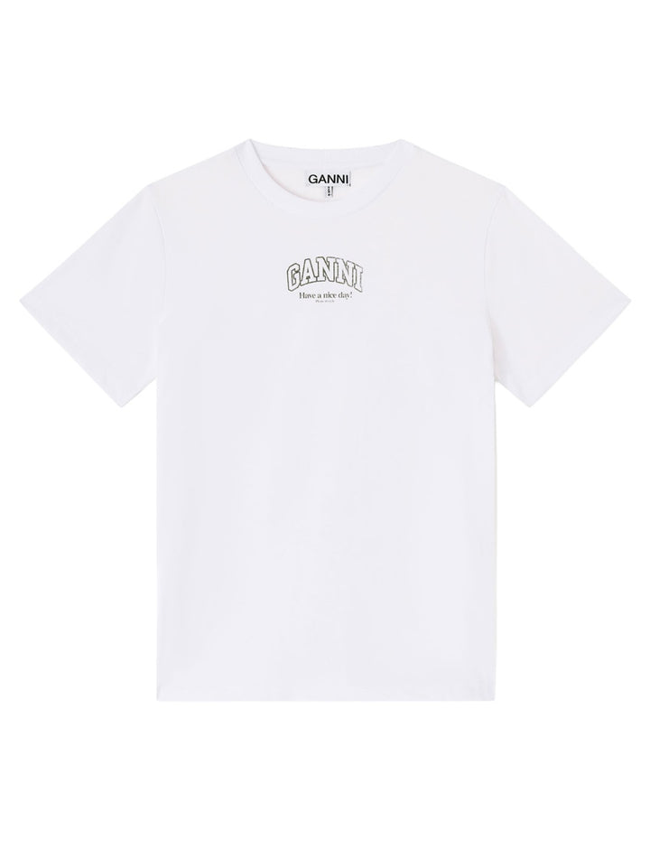 Ganni T shirts - White | 583dbdcb23185f5b58ed3a7a96d2cddf081b1b3e