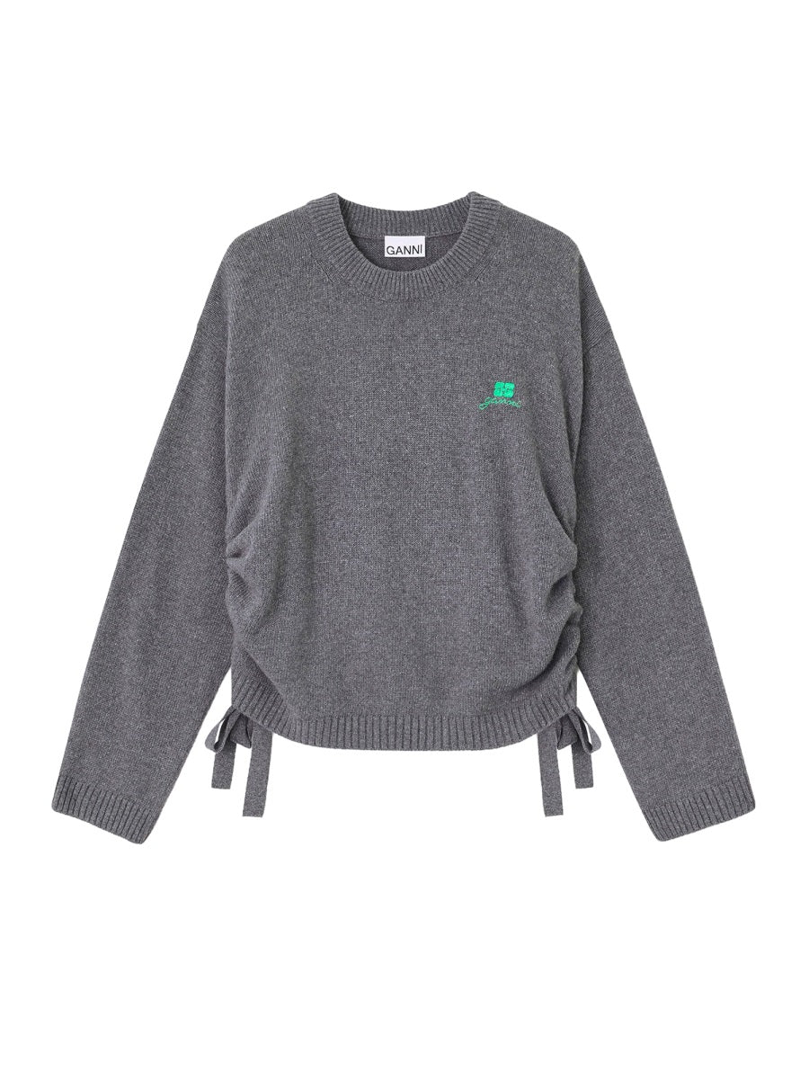Ganni Sweaters - Charcoal | 6e771734aebc9e67232654ad22c65ad42090a163