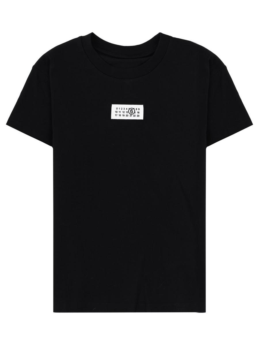 Mm6 Maison Margiela T shirts - Black | 5660f72959176ec3ae55fdf2838a8003307ea822
