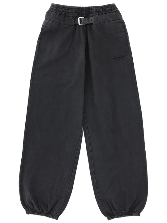 Jogger Pants With Stitching
