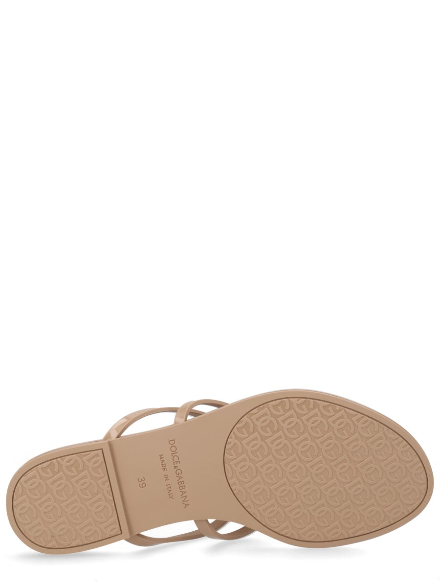 Dolce & Gabbana Sandals - Beige | 54764c3e122e80e002fd36cbe7c17fe873503e69