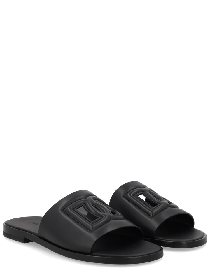 Dolce & Gabbana Sandals - Black | a40ea86a56ad313e338a9ad347be065b023b473a
