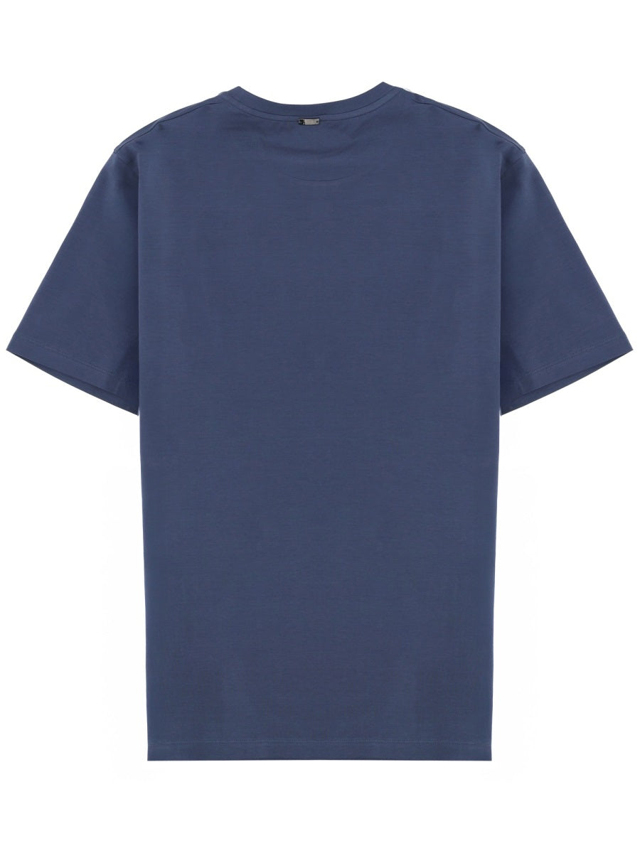 Herno T shirts - Blue | ab3053a1b06974b52252a62f9063a13b34696437