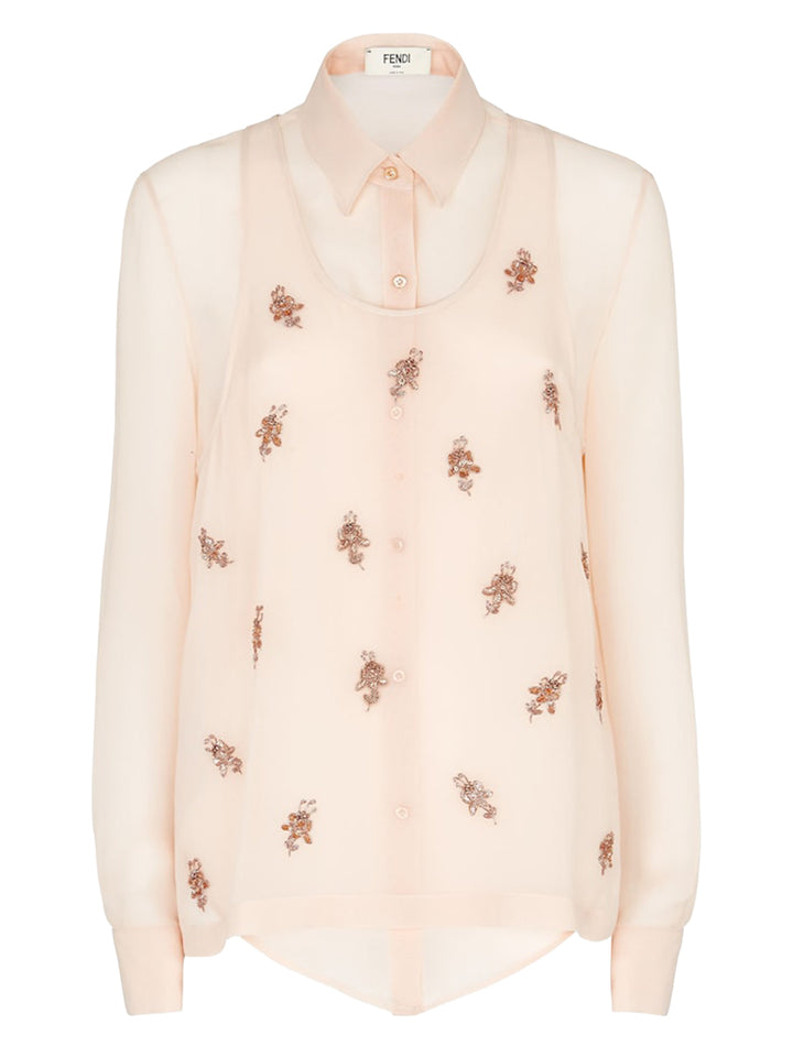 Fendi Tops - Pink & Purple | d3636fbb1ca9da009de68402bba29d7211cbe65b