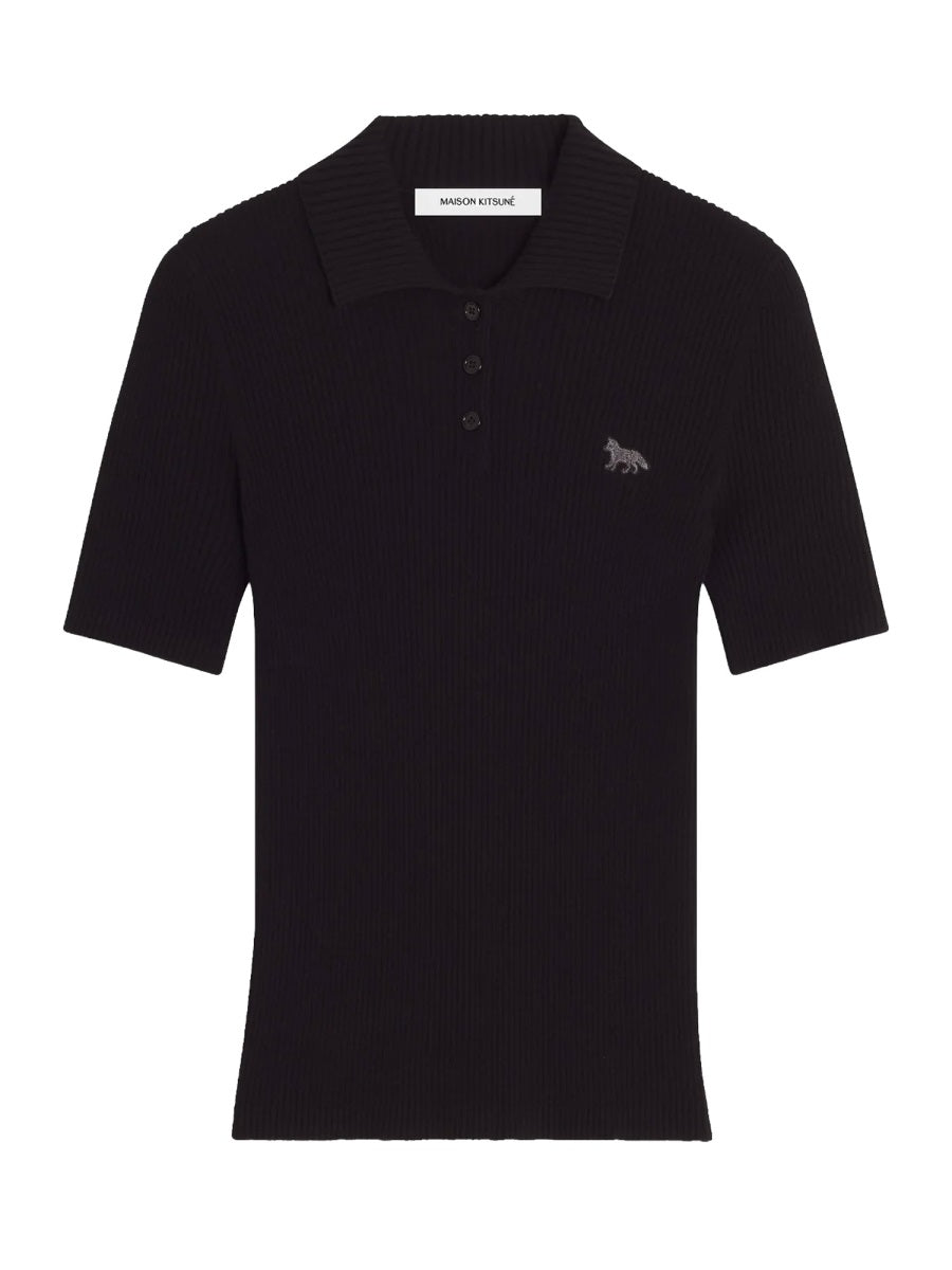 Maison KitsunÉ Polo - Black | 54603c239037e656c21b865443667f6381bc73ff