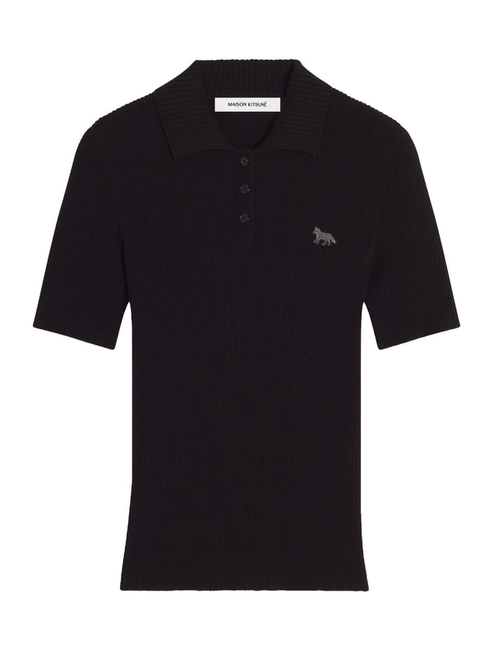 Maison KitsunÉ Polo - Black | 54603c239037e656c21b865443667f6381bc73ff