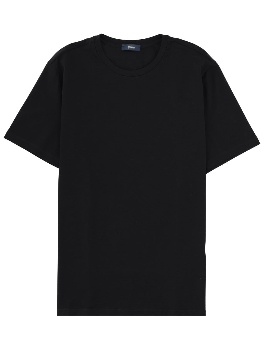 Herno T shirts - Black | 4ebf7fab0751974e6bf579131b480539d373baf3