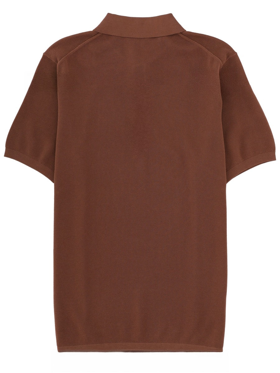 Aspesi Polo - Brown | 556159bbc92bc8bcd177a50dbe310bd1e01dba10