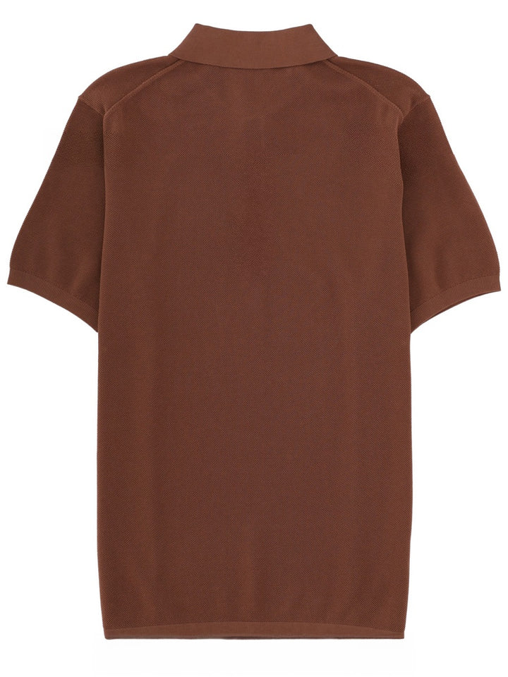 Aspesi Polo - Brown | 556159bbc92bc8bcd177a50dbe310bd1e01dba10