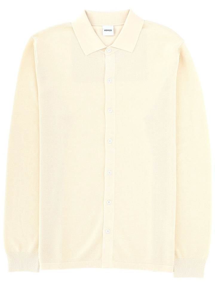 Aspesi Shirts - Ivory | 8406bdbba72f0e4d910dfbacb31b57dc5c6f2a2e