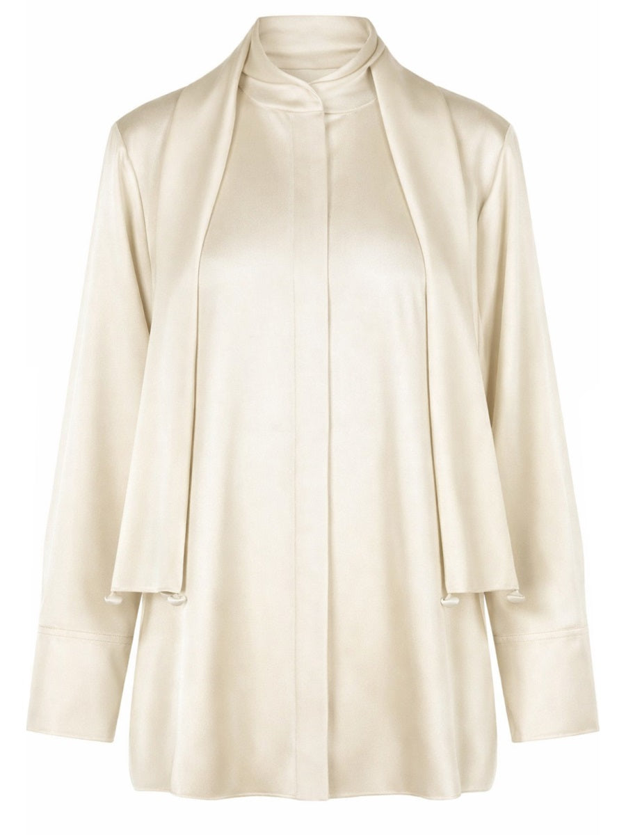 Jil Sander Shirts - Ivory | e3f766e9de91ff3d77ca8562aba1fb898cec68f2