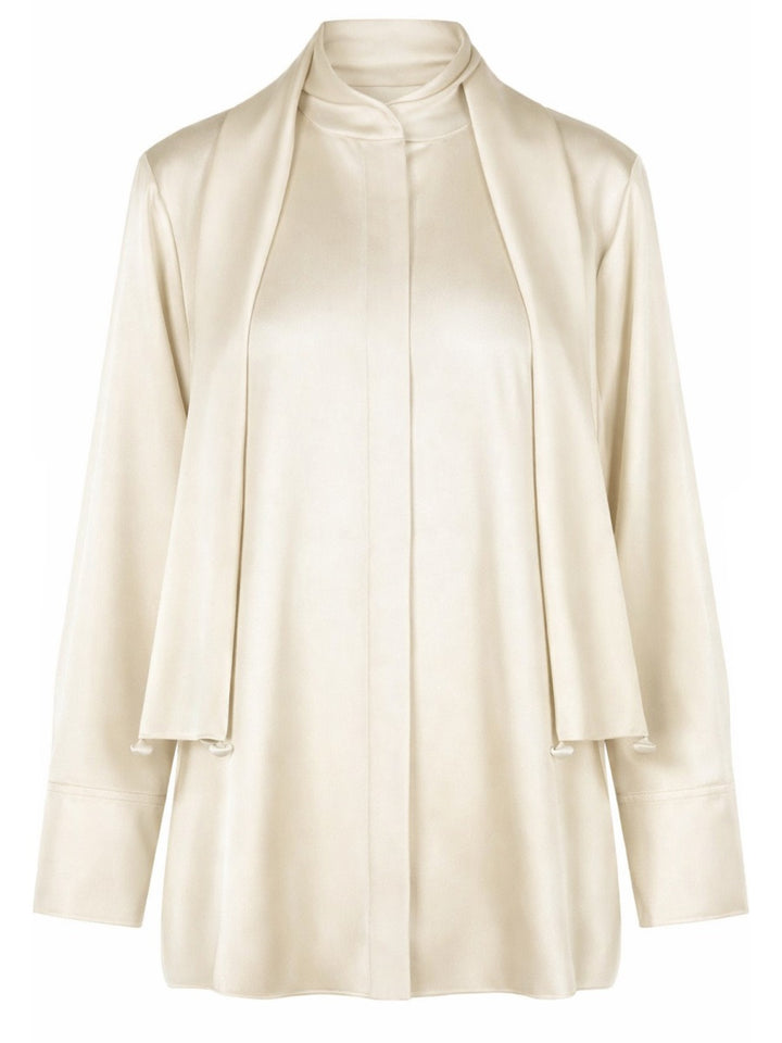 Jil Sander Shirts - Ivory | e3f766e9de91ff3d77ca8562aba1fb898cec68f2