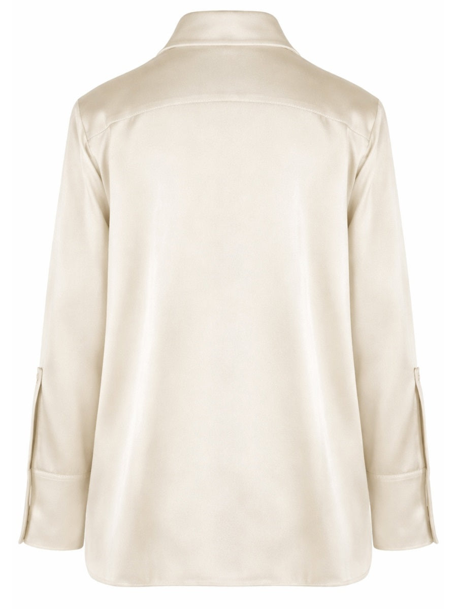 Jil Sander Shirts - Ivory | 686ad7d78621147628af8c3774205979cf120a26