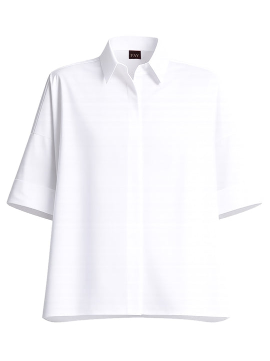 Stretch Poplin Shirt