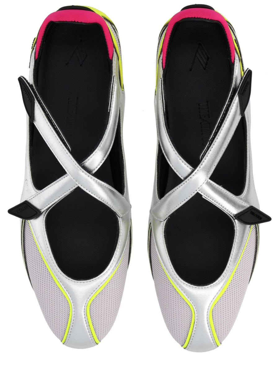The Attico Flat Shoes - Silver | 64c16827131c26f54e73d81b6534dfe38d2e9840