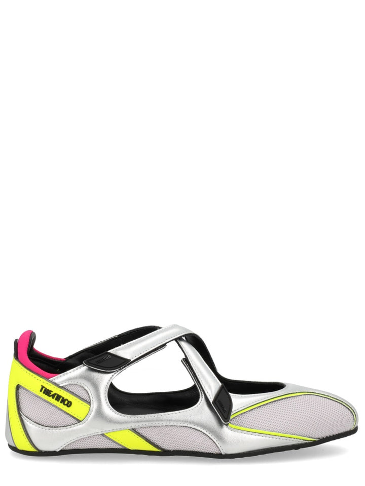 The Attico Flat Shoes - Silver | f1e5adbd272082de796dd6137de27be3fa1ae114