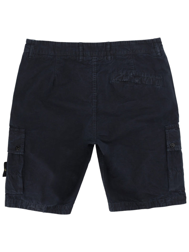 Stone Island Shorts - Blue | b0225107fc17e750d658b0a98f8cb1d2d7205707