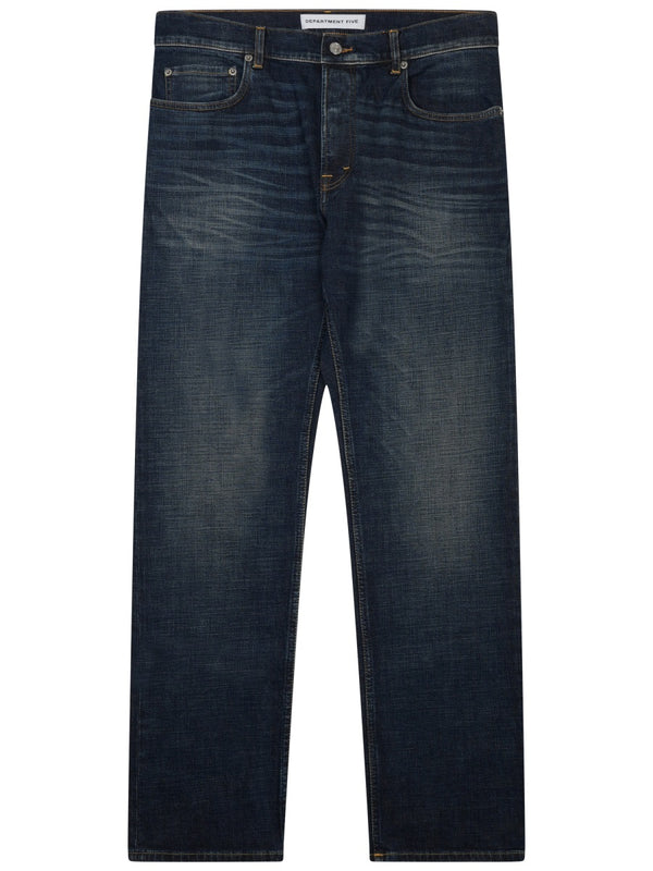 Jeans With Logo Patch
