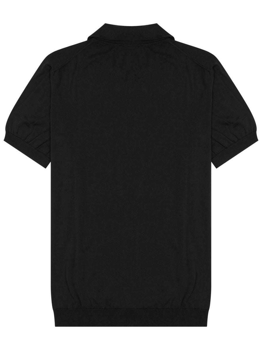 Drumohr Polo - Black | 1004a446c6a55b81f652d7406b5bbf0a00aabae8