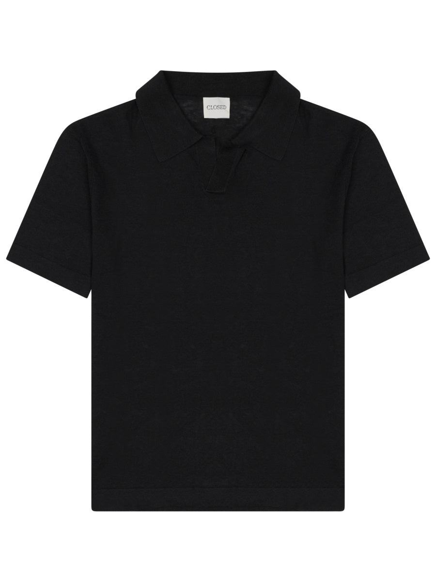 Closed Polo - Black | 79a538f2f40f1c9e04b5a2e2344fd954cff3b78e