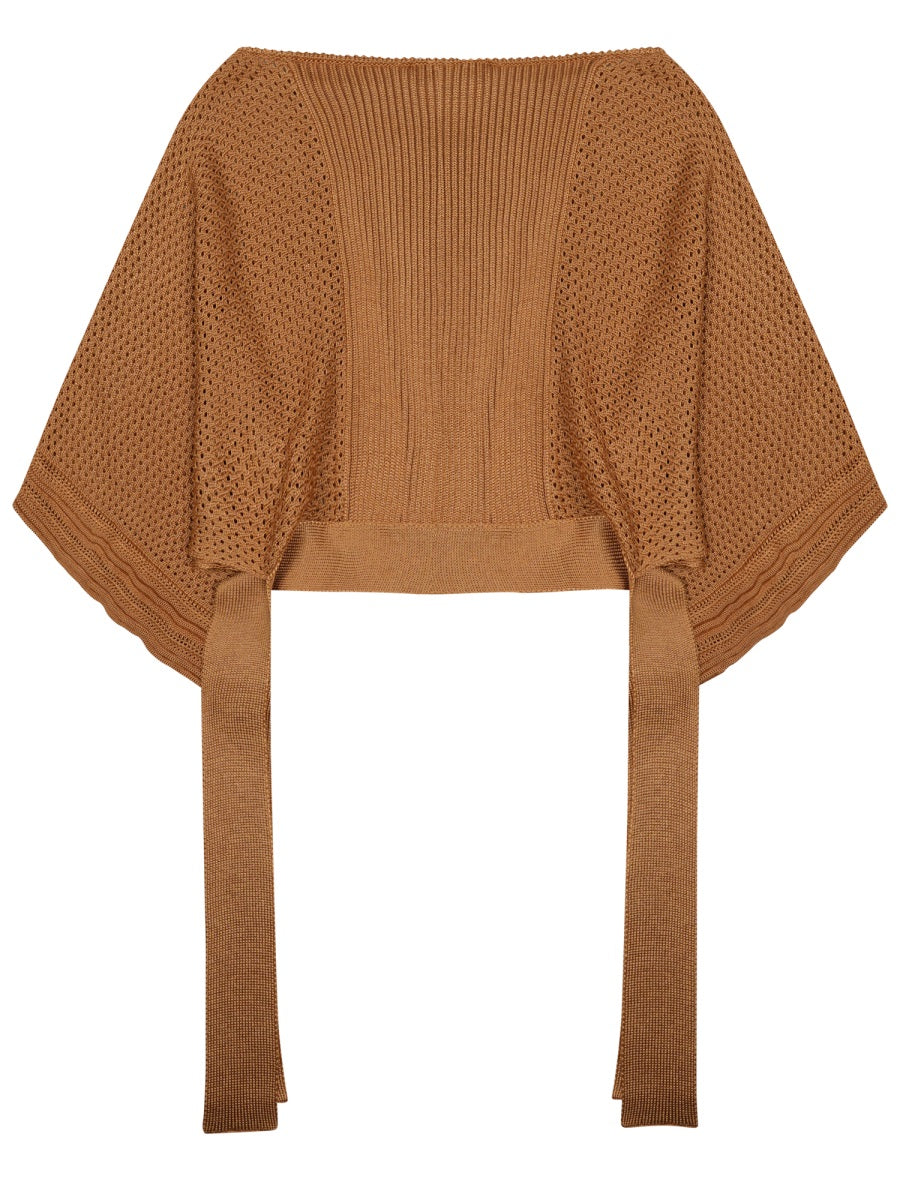 Alberta Ferretti Sweaters - Brown | 64191cc26b603f3deafe929f86ea224001afa04e
