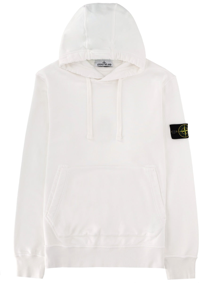 Stone Island Sweatshirts - White | c2074ad08982bff6b84265ba7fa99d3ad63ef9df