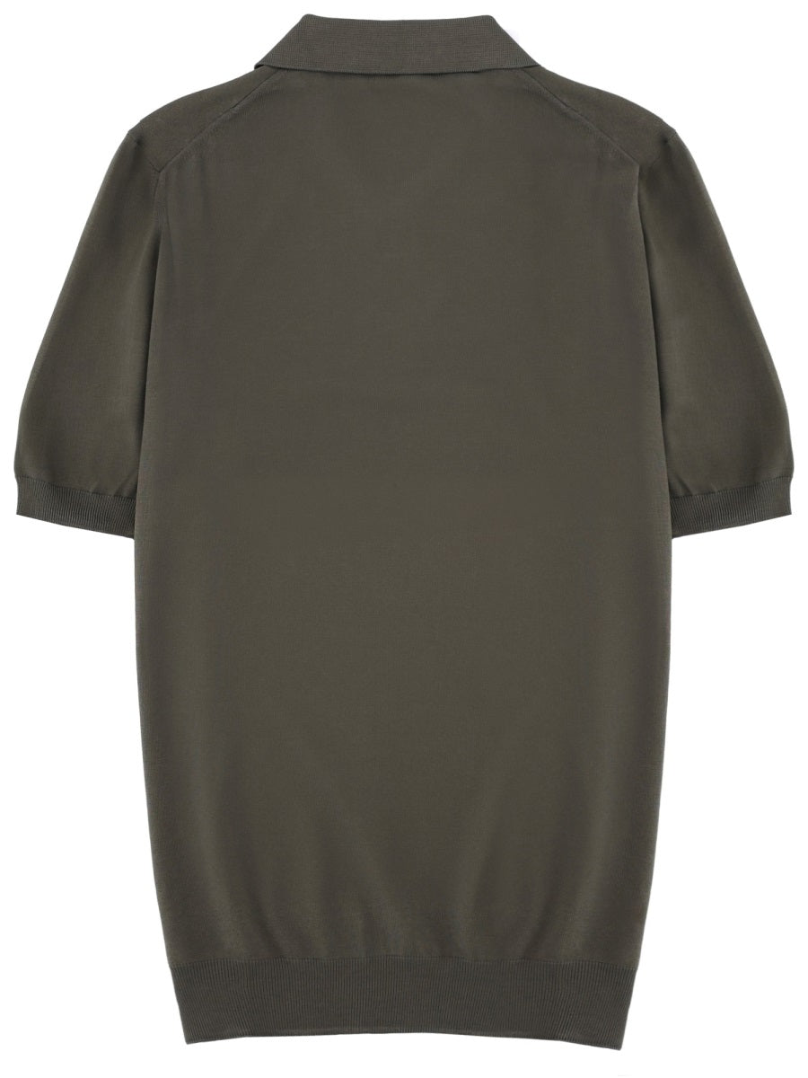 Fay Polo - Military Green | 09e35425e3b7da5f64d69fabcc21856131c9de1b