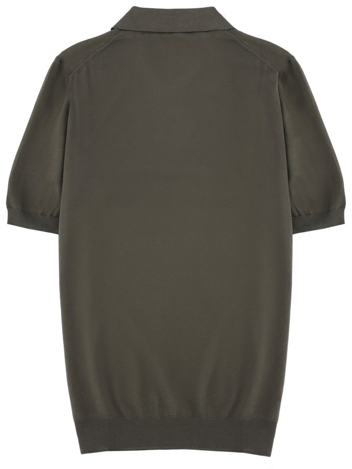 Fay Polo - Military Green | 09e35425e3b7da5f64d69fabcc21856131c9de1b