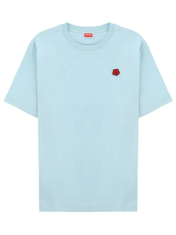 T-Shirt With "Boke Flower" Embroidery
