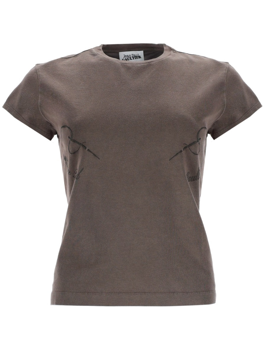 Jean Paul Gaultier T shirts - Grey | 97a1427e9edbe9f82da898bc9675ee6c3ebfd828