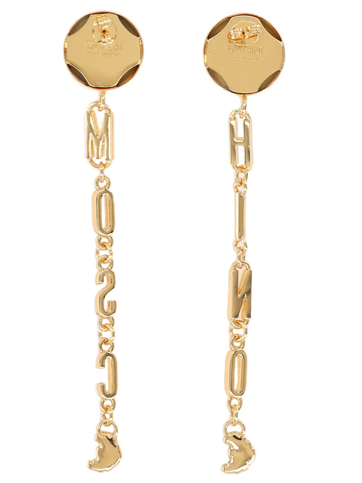 Moschino Earrings - Gold | 5b91495b05c58d1cded66ee0473016c6e6d63849