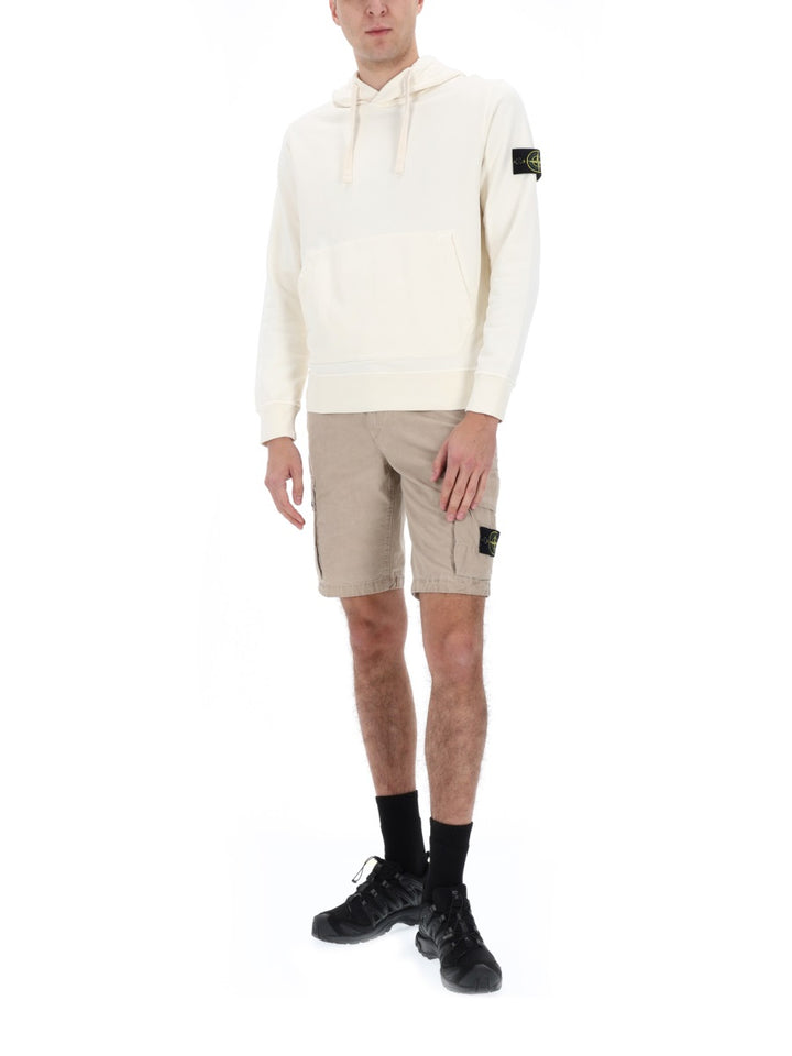 Stone Island Shorts - Beige | af686e2b382ea097bc32776a6702a5163464e7ef