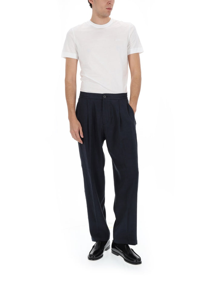 Herno Pants - Blue | 185b06fb6a75d5f95e99f3ad1629a3adea946218