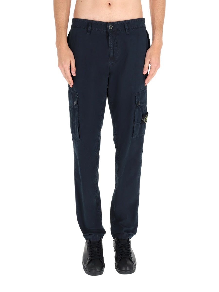 Stone Island Pants - Blue | 89bcd6372d0b0435b892b56a03f42d9c8ef036f6