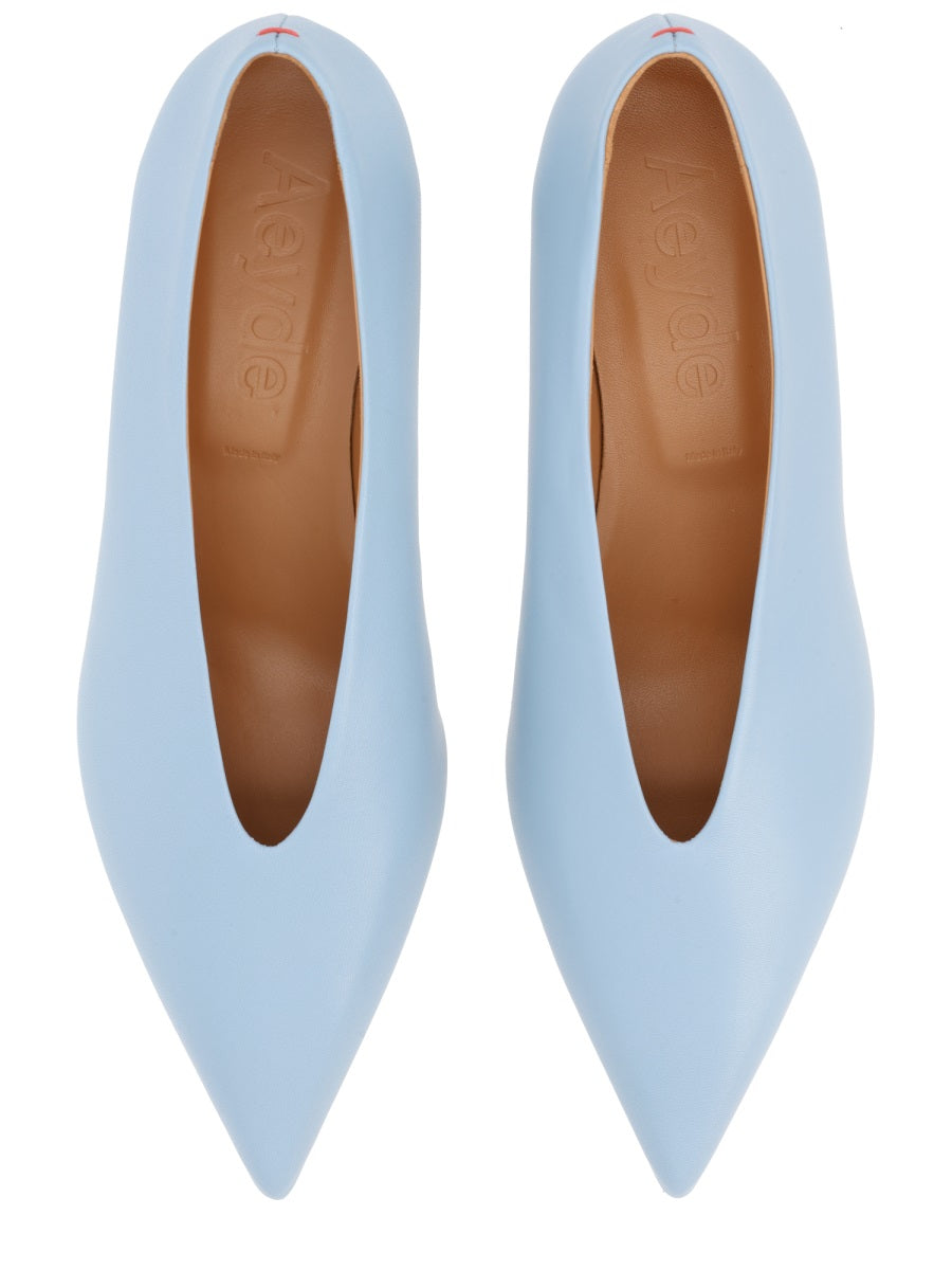 Aeyde HEELS - Baby Blue | d04b230e4cad31fbf32ba343a820482775c2e918