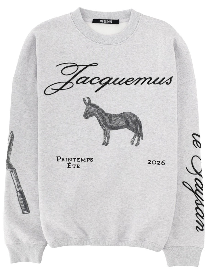 Jacquemus Sweatshirts - Grey | f3a3ccb55ab4886b889497e5d147022f93738743