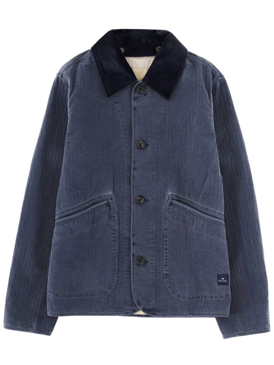 Ps By Paul Smith Jackets - Blue | f3cbe4e4e4b543bd488804138f81addc4ff06f4b