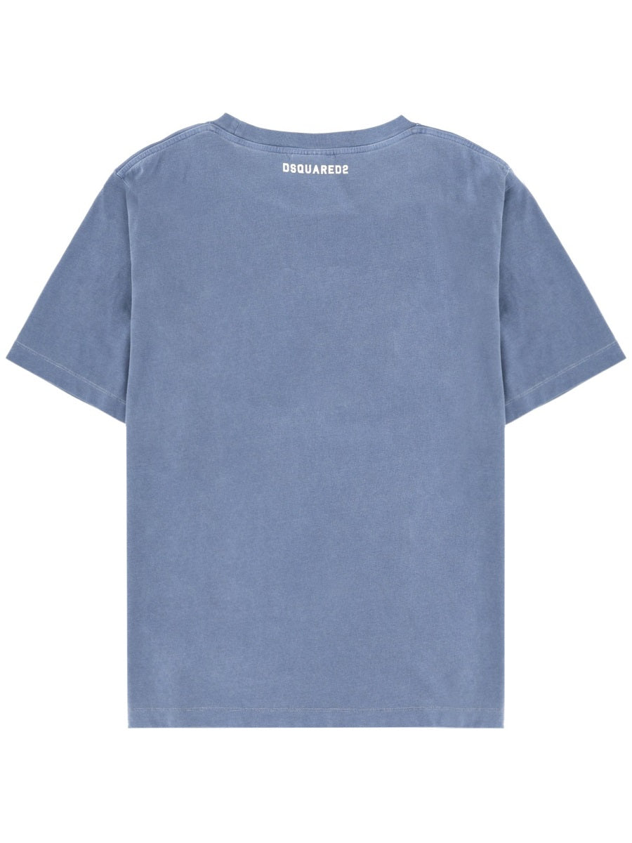 Dsquared2 T shirts - Blue | 39ed31744a984996e03db6e22b505b716cf15641