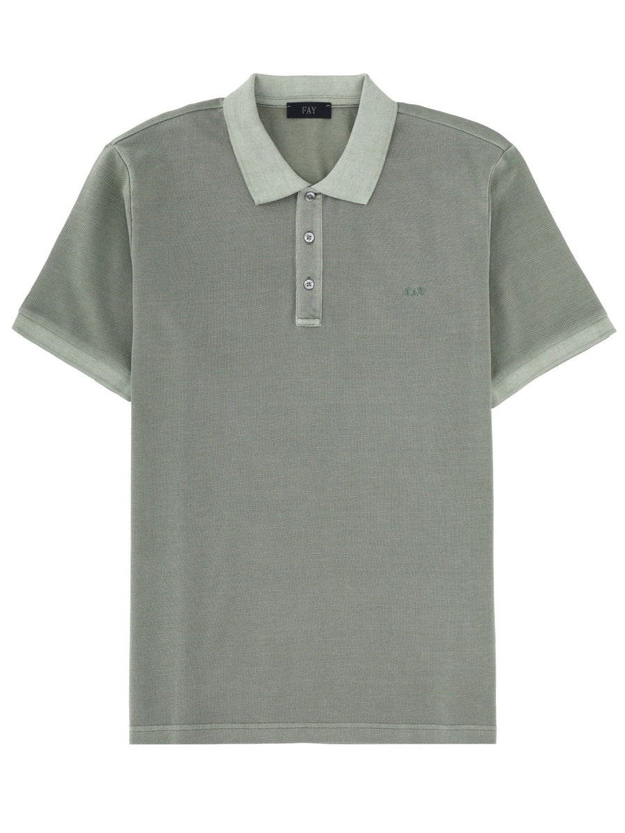 Fay Polo - Green | 6a33765e4ce688a58608f9b3a0c68e93aefe3770