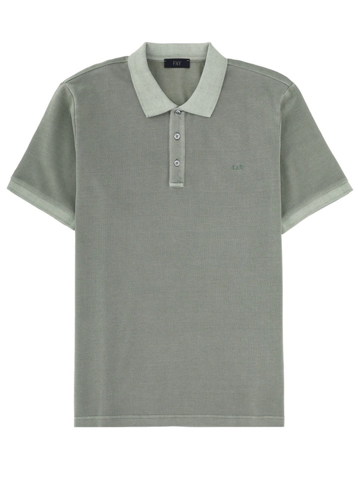 Fay Polo - Green | 6a33765e4ce688a58608f9b3a0c68e93aefe3770