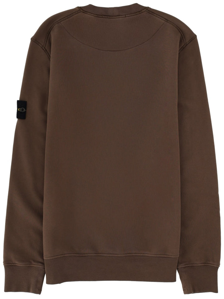 Stone Island Sweatshirts - Brown | 08295edd228ff15e19e6d58f57c93aeeab231ab5
