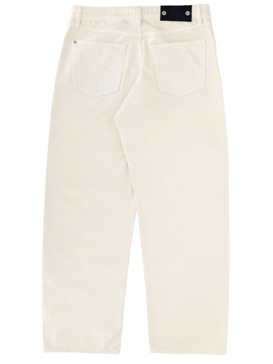 Stone Island Pants - Ivory | 7bfc30543b02415a90f69a54cbc2b25e18fae864