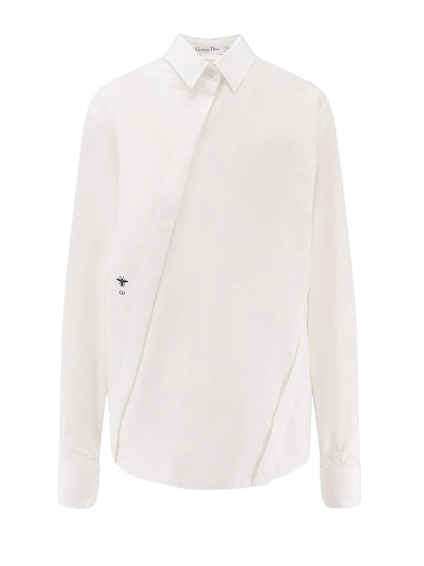 Shirt With Asymmetrical Closure