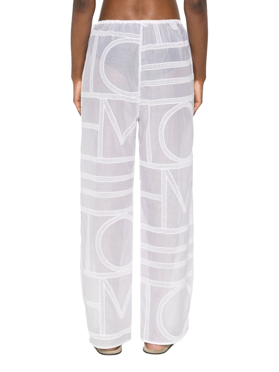 Toteme Pants - White | 663bc3c57641f3860cab31de1d8f880472450830